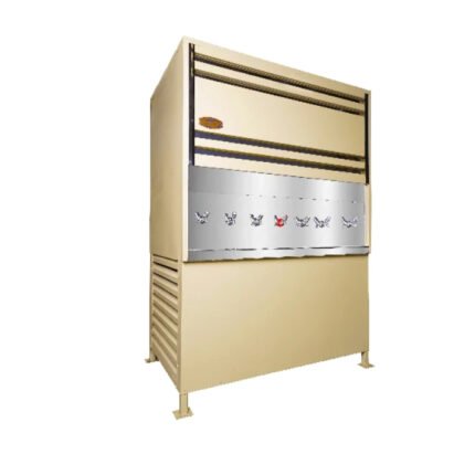 براده سبيل صقر الجزيرة 2000 لتر 7 صنبور – بيج