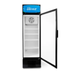 ثلاجة يوجين عرض 13.4 قدم باب زجاج - اسود